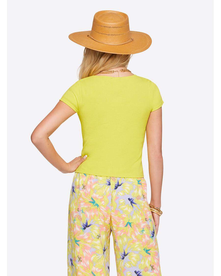 Jessica Simpson Min Top in Limeade