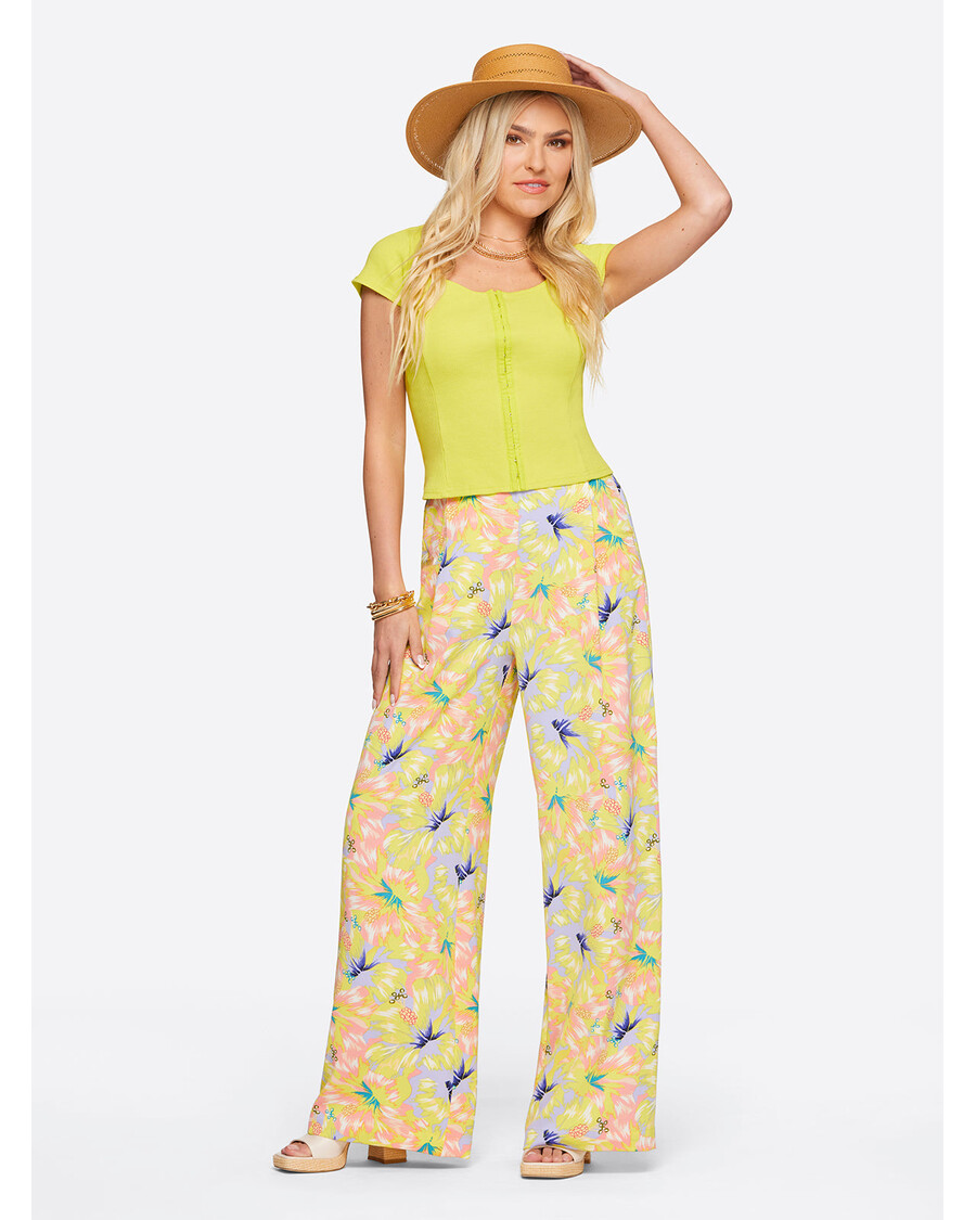 Jessica Simpson Min Top in Limeade