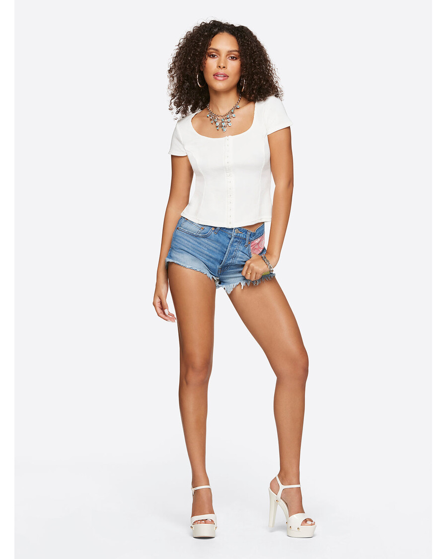 Jessica Simpson Min Top in Snow White