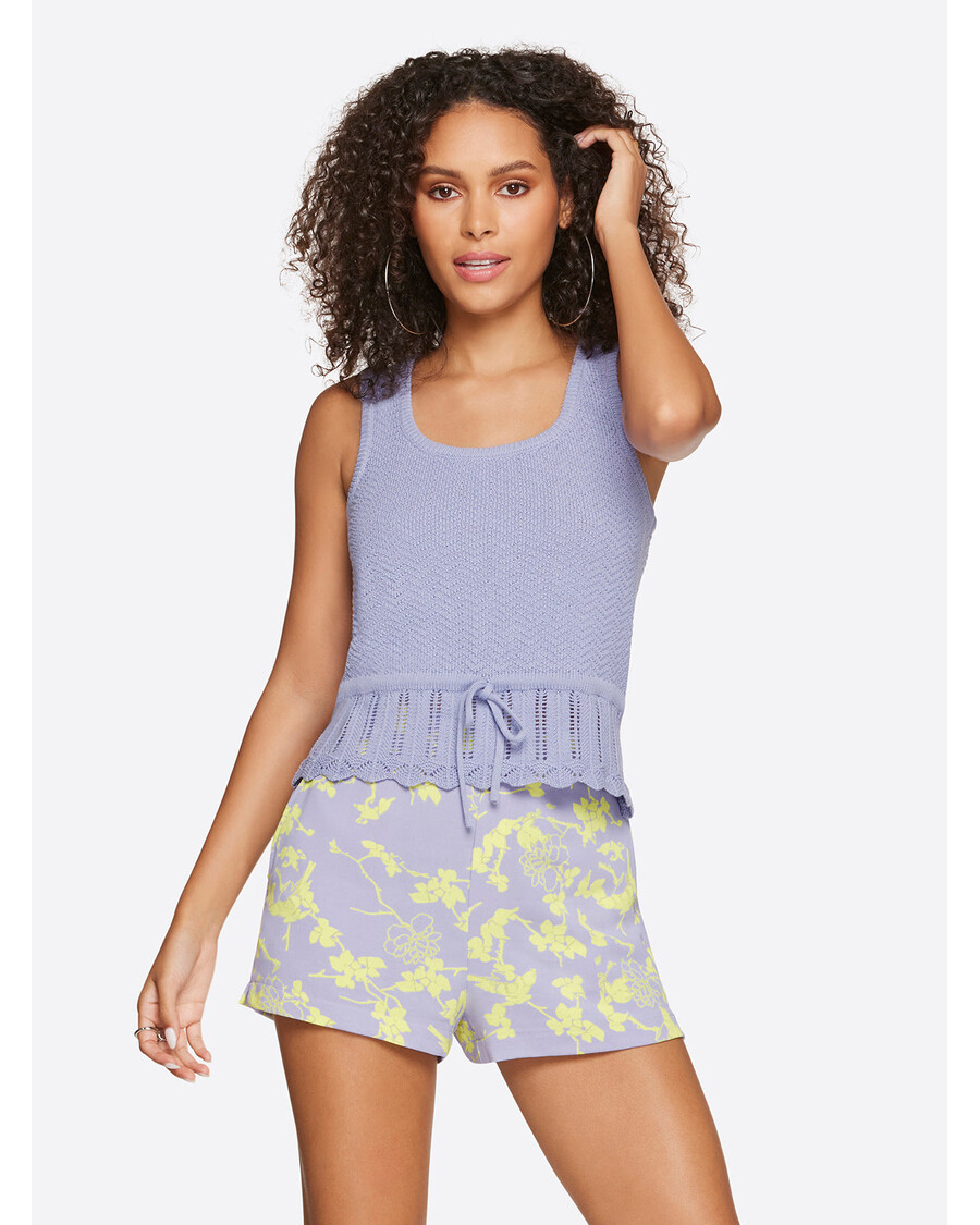 Jessica Simpson Sierra Sweater Tank in Sweet Lavender