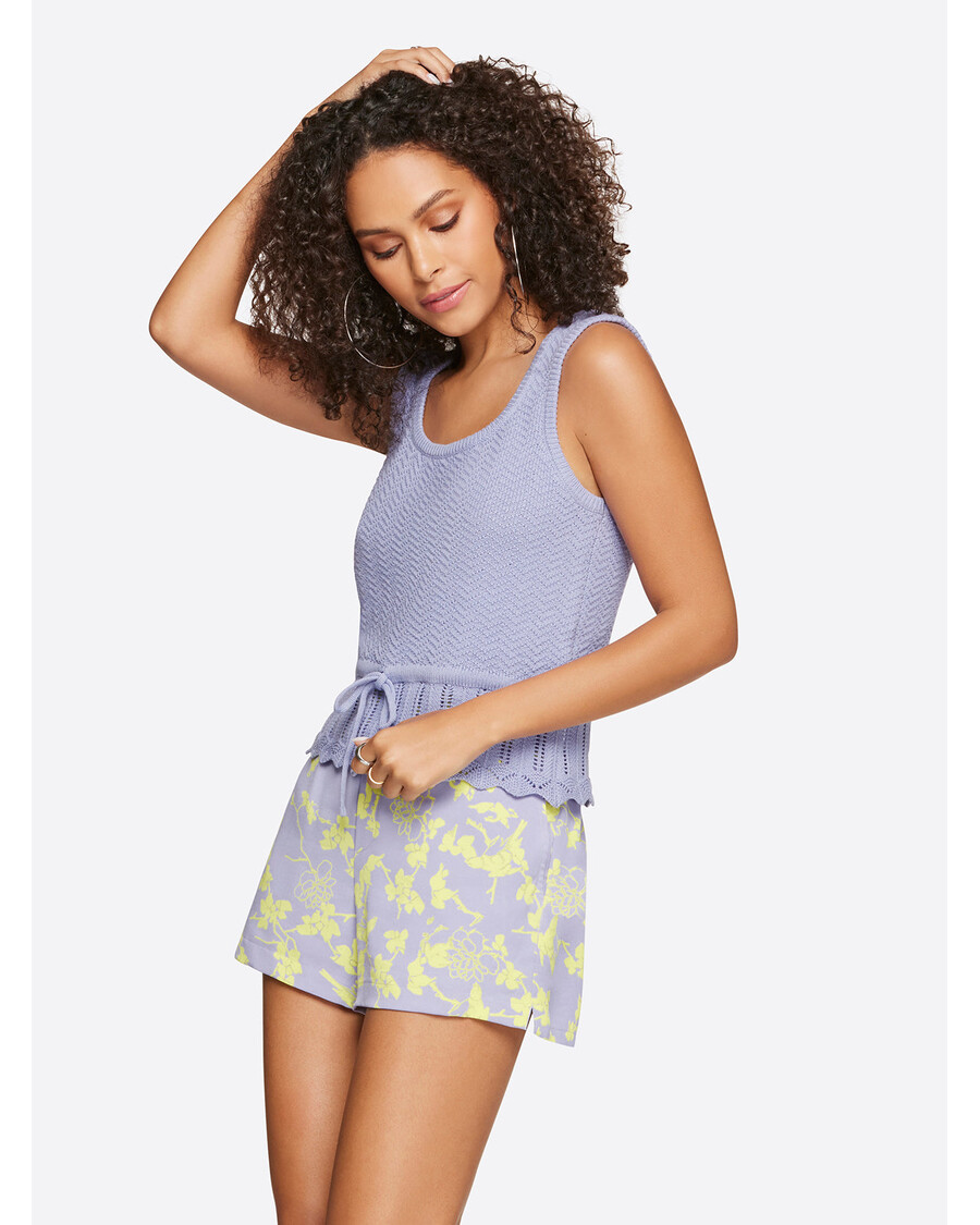 Jessica Simpson Sierra Sweater Tank in Sweet Lavender