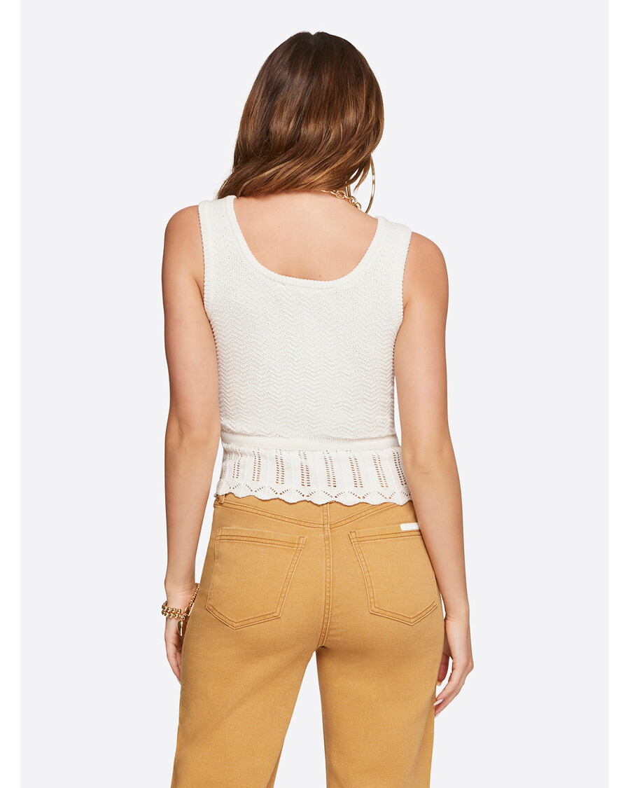 Jessica Simpson Sierra пуловер потник в гардения