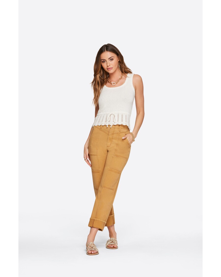 Jessica Simpson Sierra пуловер потник в гардения