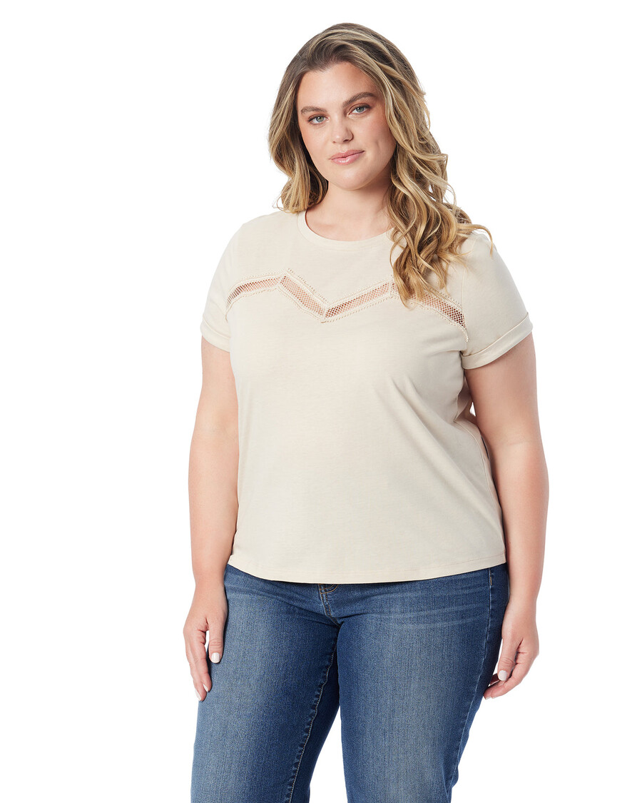 Jessica Simpson Valeriya Tee Pergamentissa