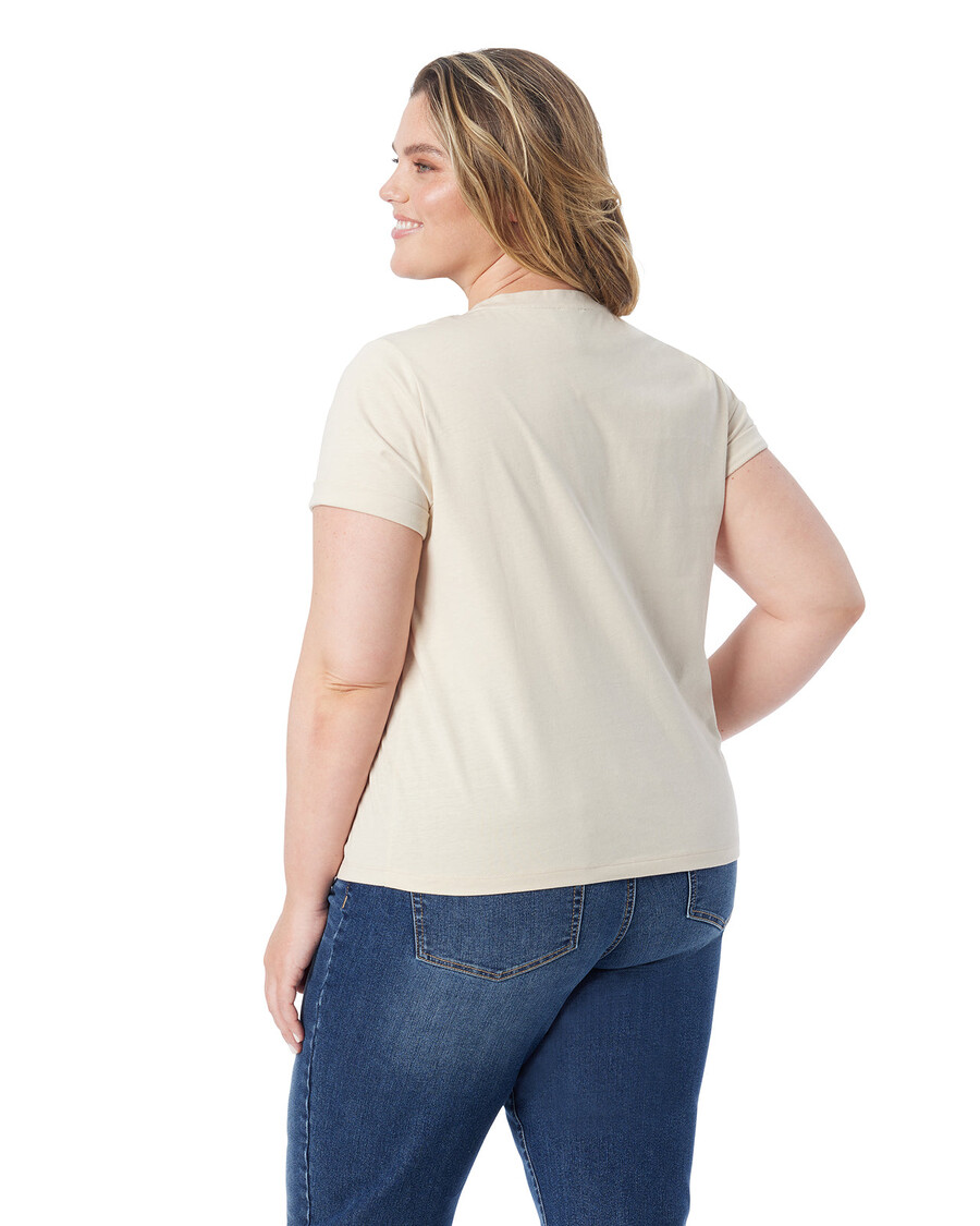 Jessica Simpson Valeriya Tee Pergamentissa