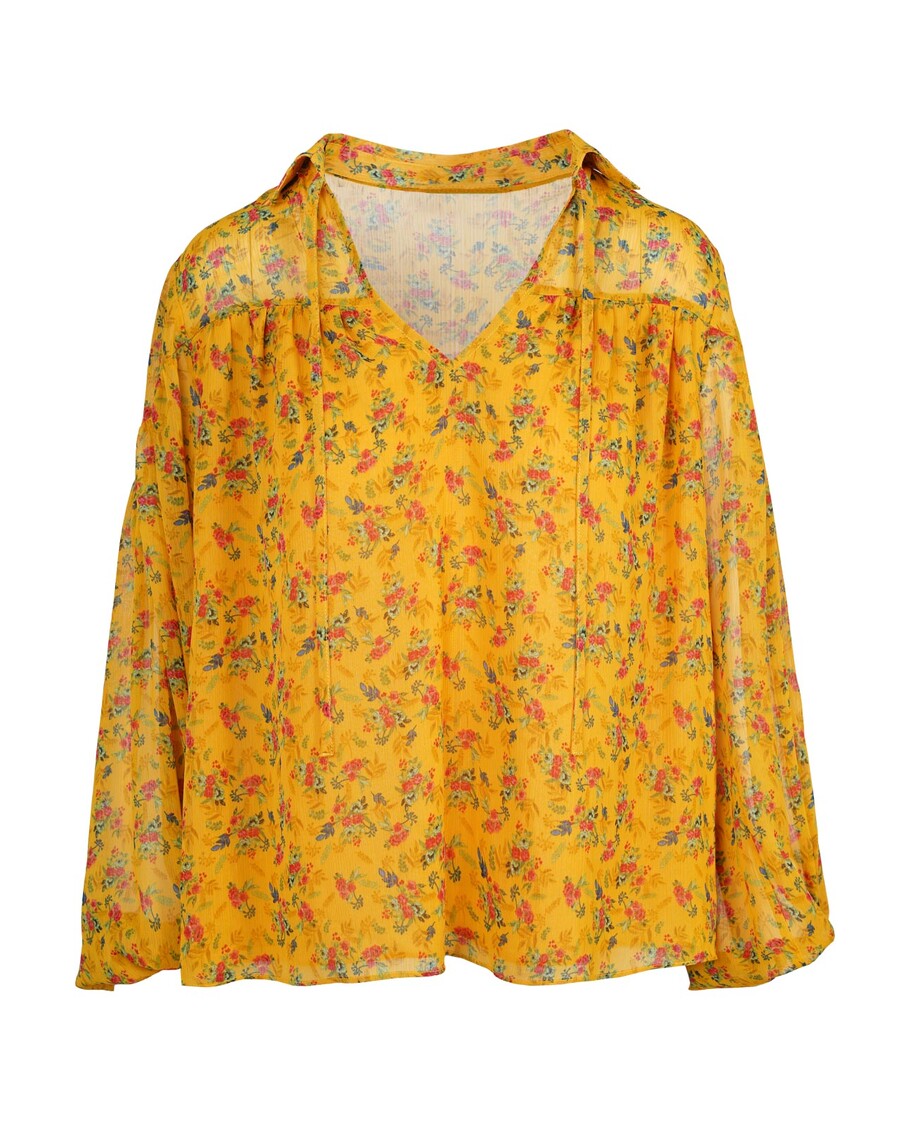Jessica Simpson Doris Blouse in Festive Bunches