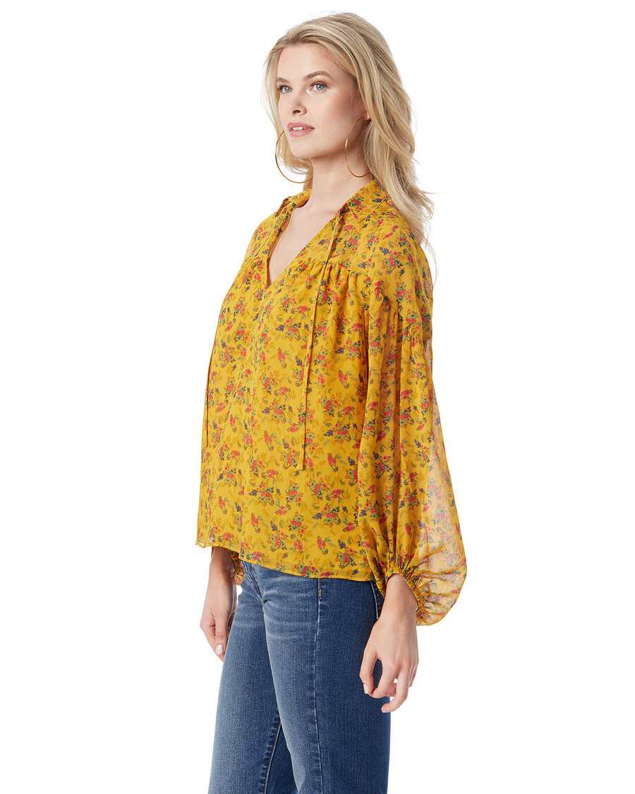 Jessica Simpson Doris Blouse in Festive Bunches