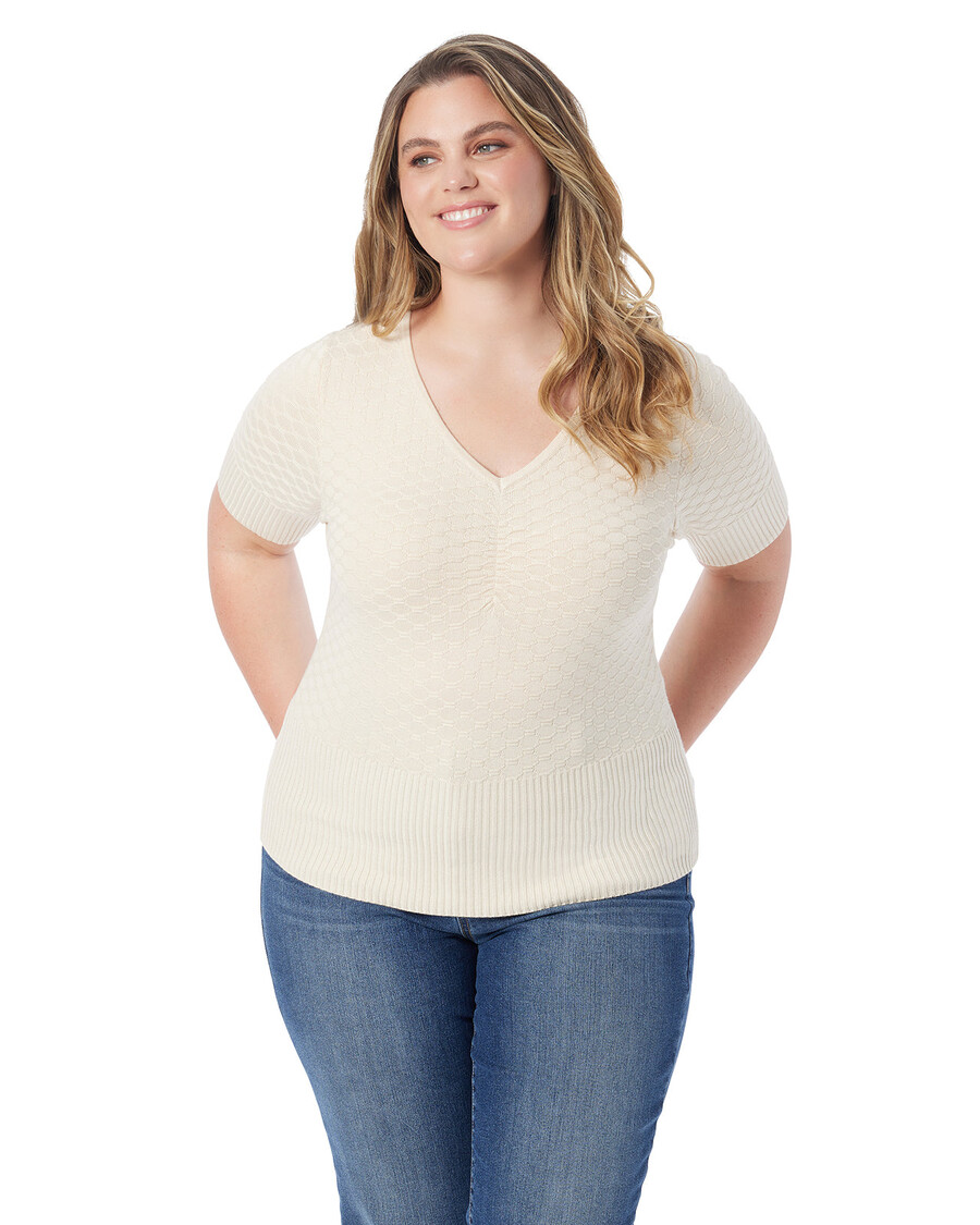 Jessica Simpson Imani Top в пергамент