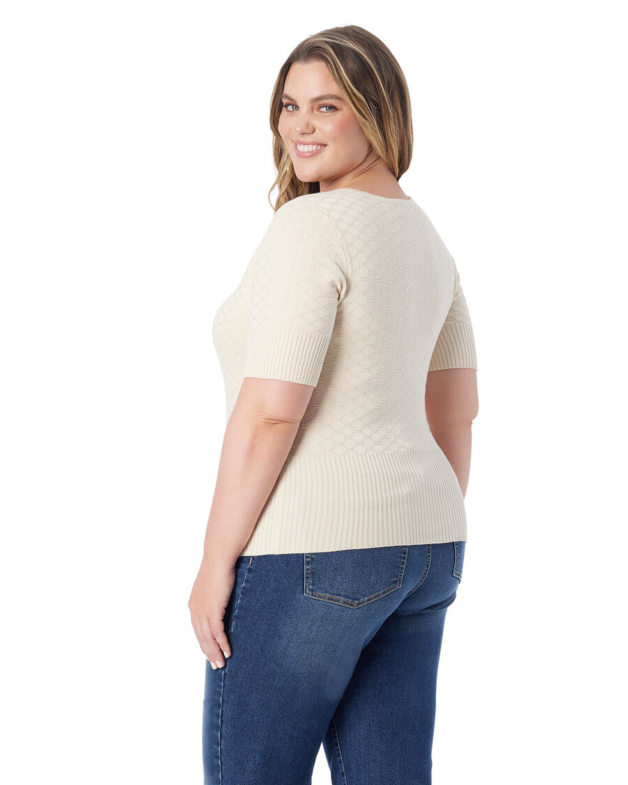 Jessica Simpson Imani Top в пергамент