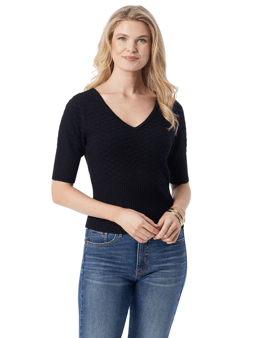 Jessica Simpson Imani Top in Anthracite