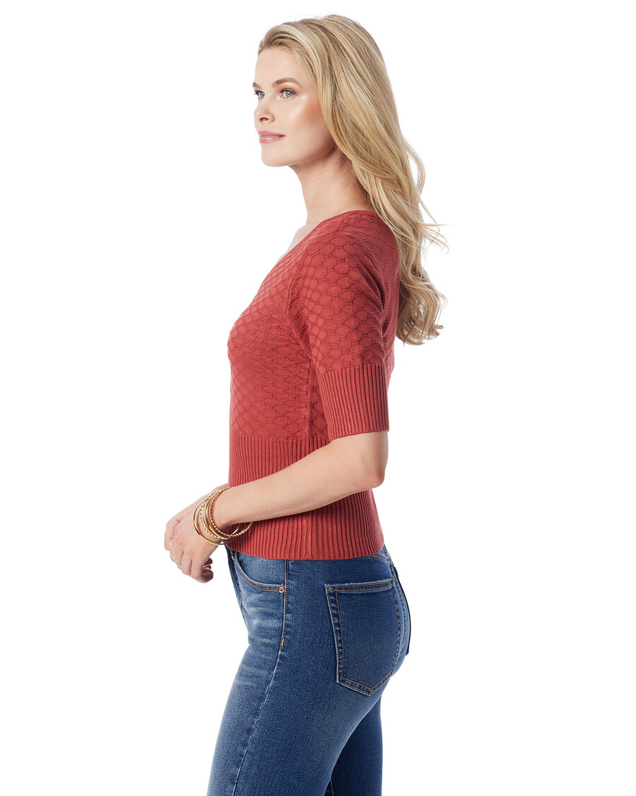 Jessica Simpson Imani Top in Chili Oil