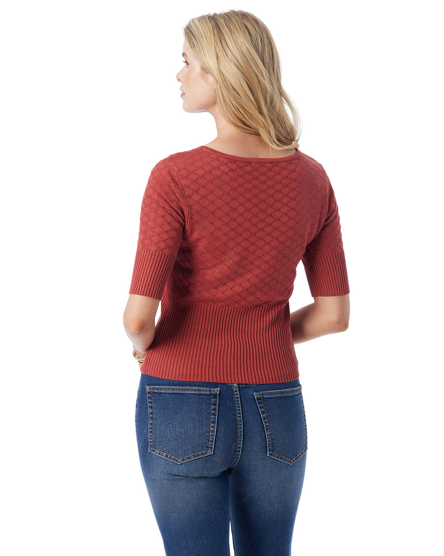 Jessica Simpson Imani Top in Chili Oil