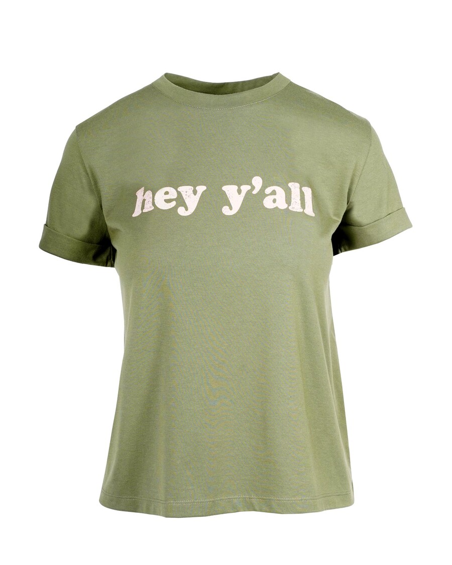 טי אייק של ג'סיקה סימפסון בצבע ירוק ברונזה