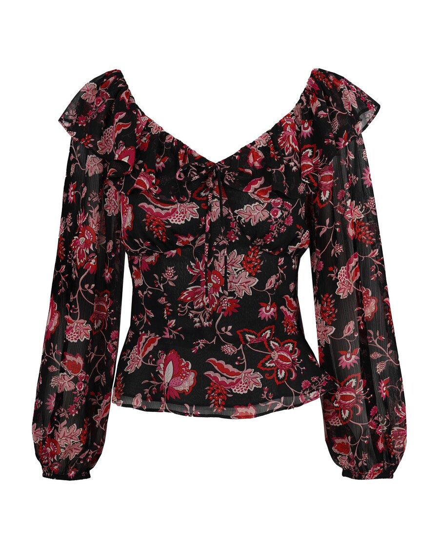 Jessica Simpson Aki Blouse in Willow Beauties