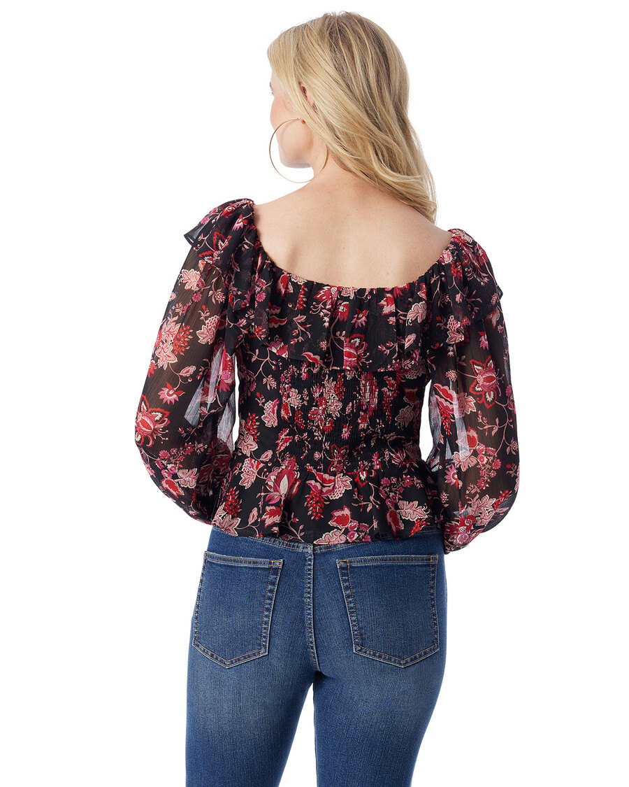 Jessica Simpson Aki Blouse in Willow Beauties