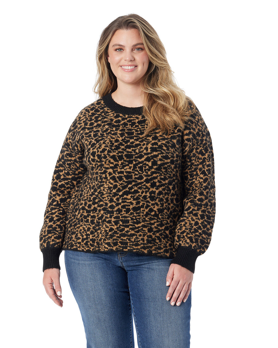 Jessica Simpson Portia Sweater in Honey Gold Combo