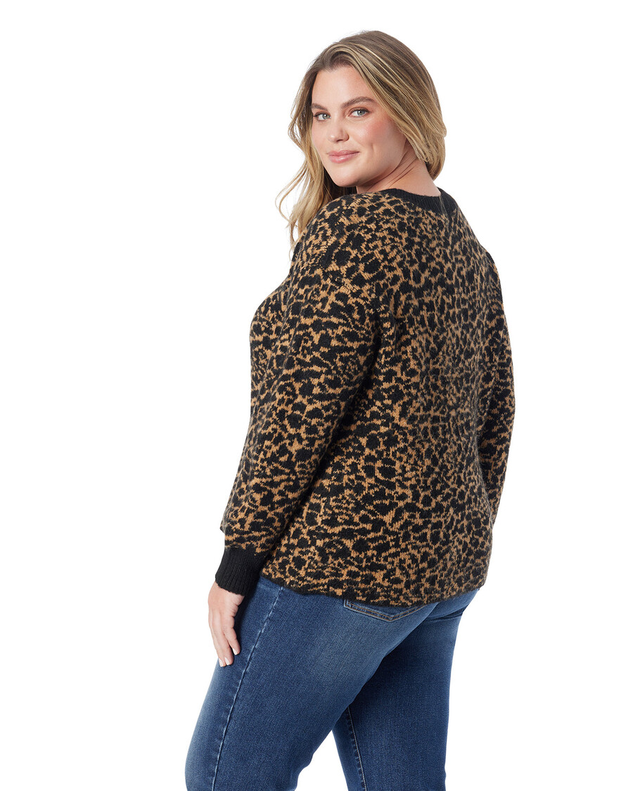 Jessica Simpson Portia Sweater in Honey Gold Combo