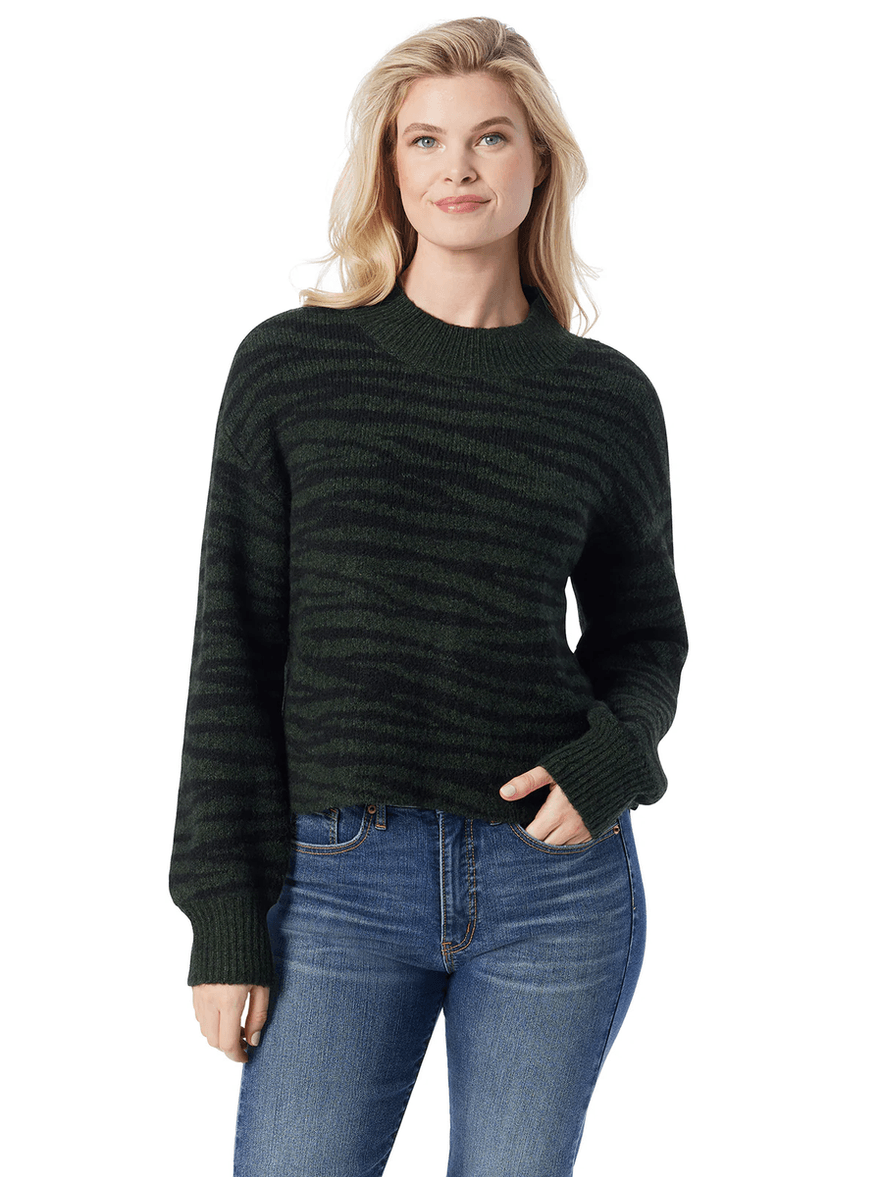 Jessica Simpson Portia Sweater in Animal Jacquard
