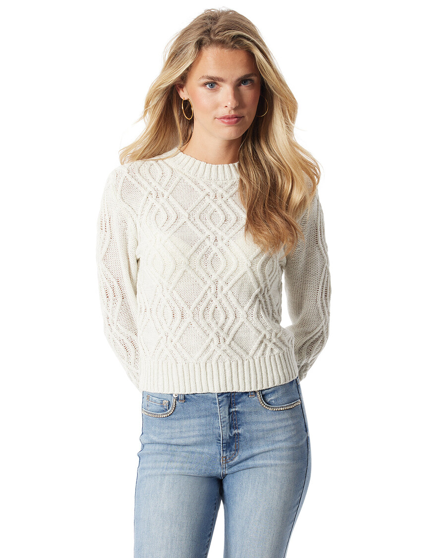 Jessica Simpson Ayaan Sweater in Gardenia
