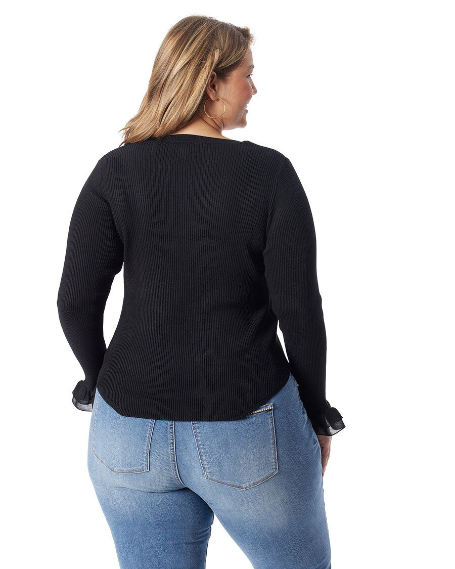 Jessica Simpson Selu Top in Black