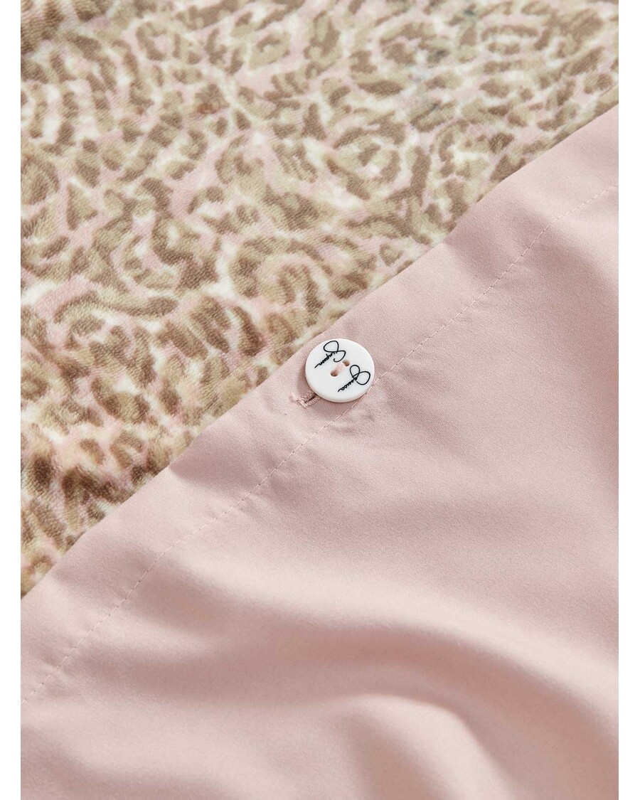 סט כיסויי פוך קטיפה בהדפס ג'סיקה סימפסון נמר