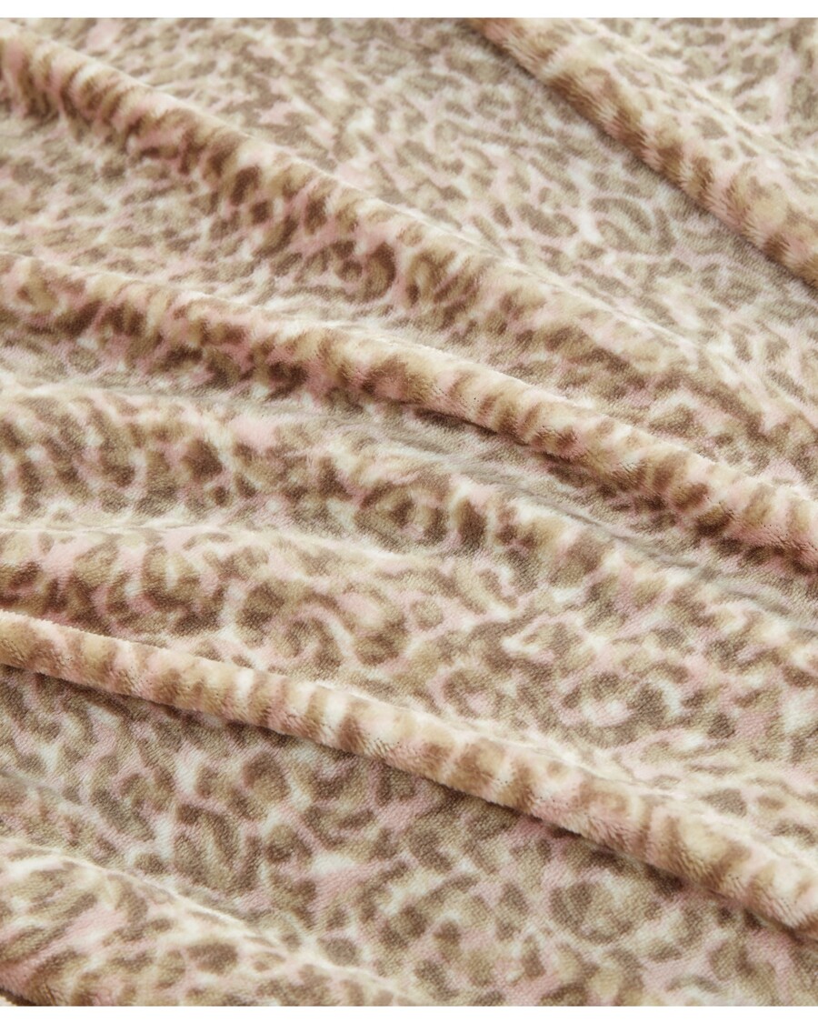 סט כיסויי פוך קטיפה בהדפס ג'סיקה סימפסון נמר