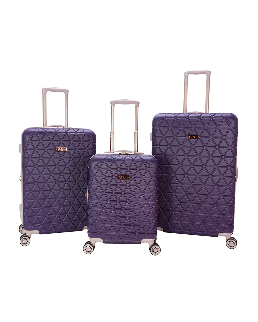 Jessica Simpson Dreamer Luggage Collection in Grape