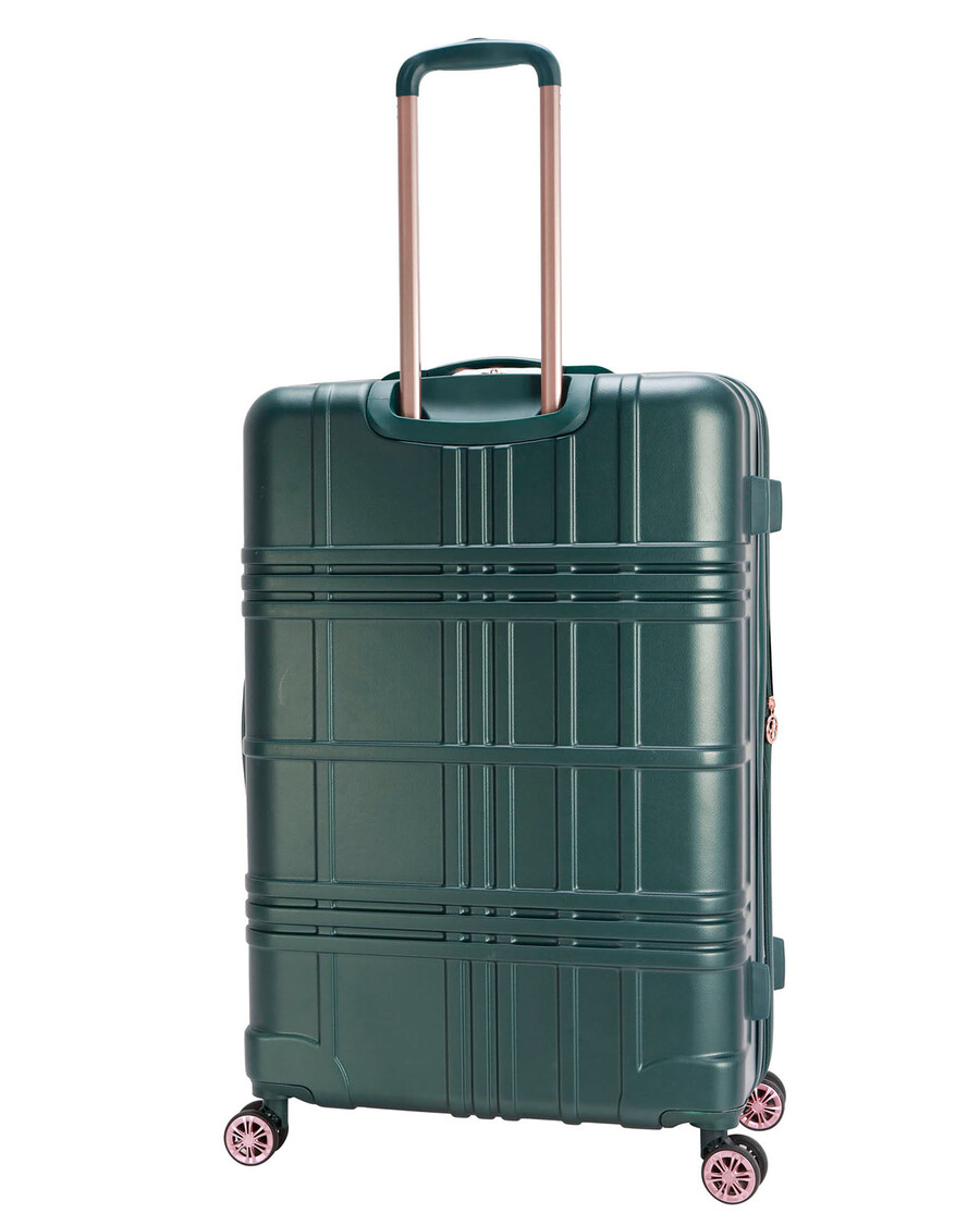 Jessica Simpson Jewel Plaid Luggage Collection in Jade