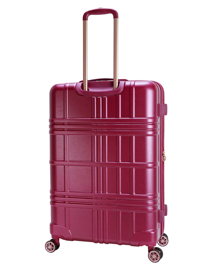 Jessica Simpson Jewel Plaid Kolekcija Prtljage V Vijolični Barvi