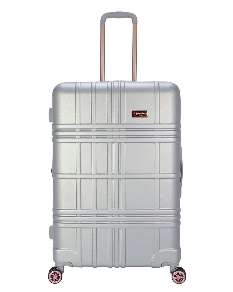 Jessica Simpson Jewel Plaid Kolekcija Prtljage V Srebru