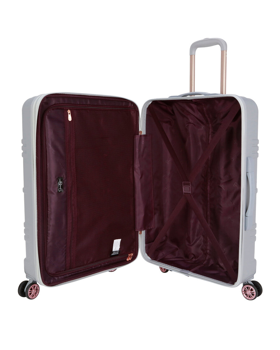 Jessica Simpson Jewel Plaid Kolekcija Prtljage V Srebru