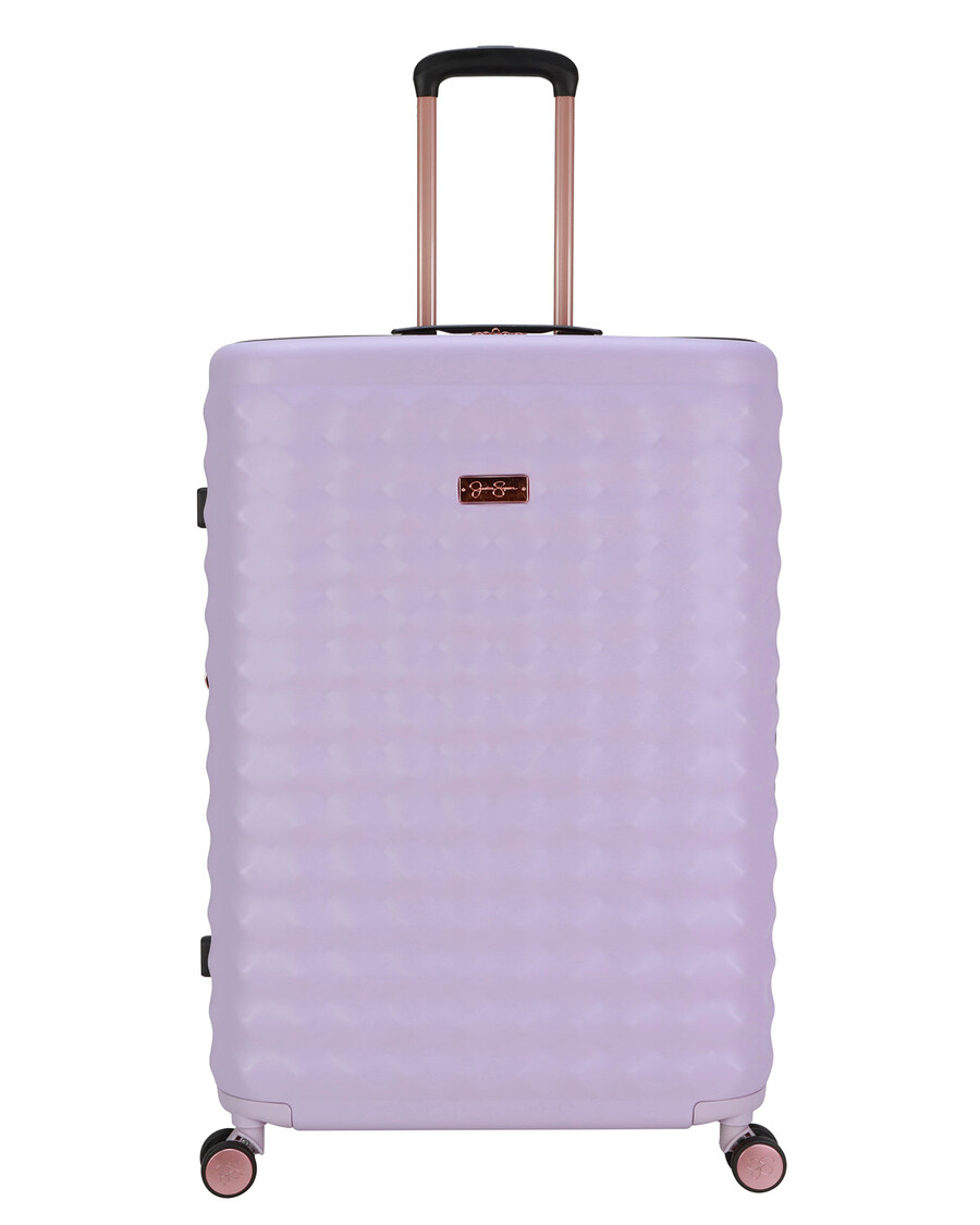 Jessica Simpson Vibrance Luggage Collection in Lavender Frost