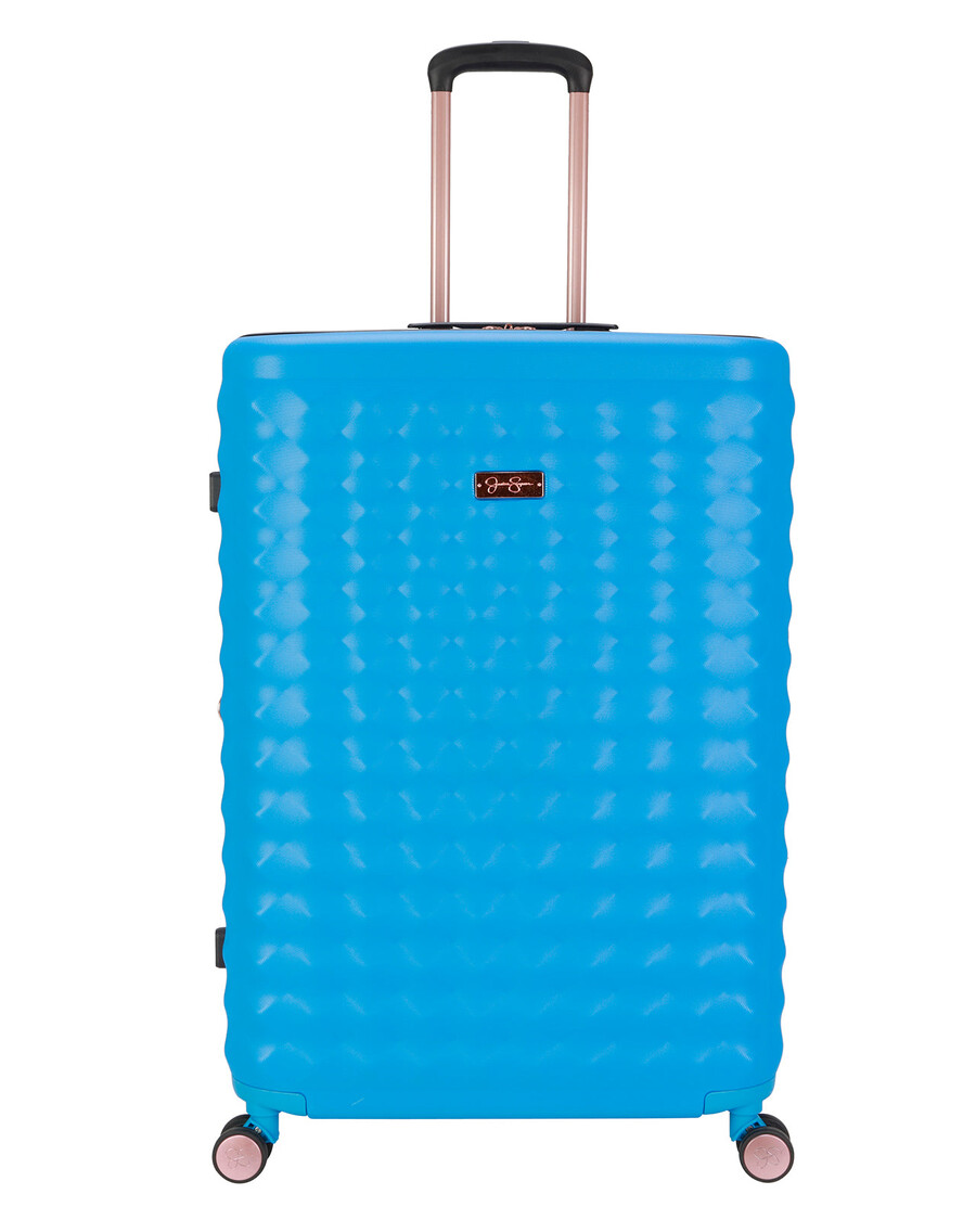 Jessica Simpson Vibrance Luggage Collection in Swedish Blue