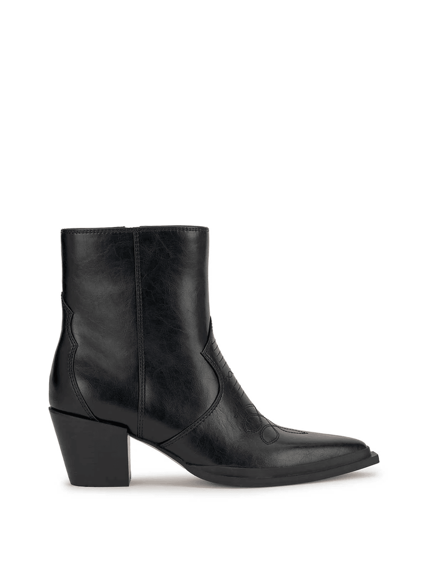 Jessica Simpson Helvona Western Bootie in Black