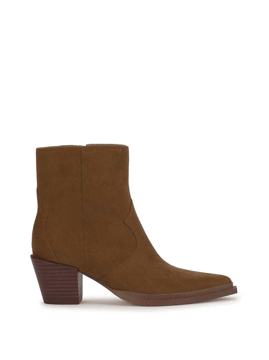 Jessica Simpson Helvona Western Bootie in Safari Brown