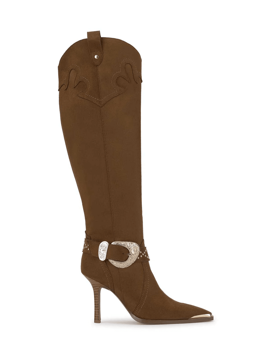Jessica Simpson Kenzin Tall Boot in Safari Brown