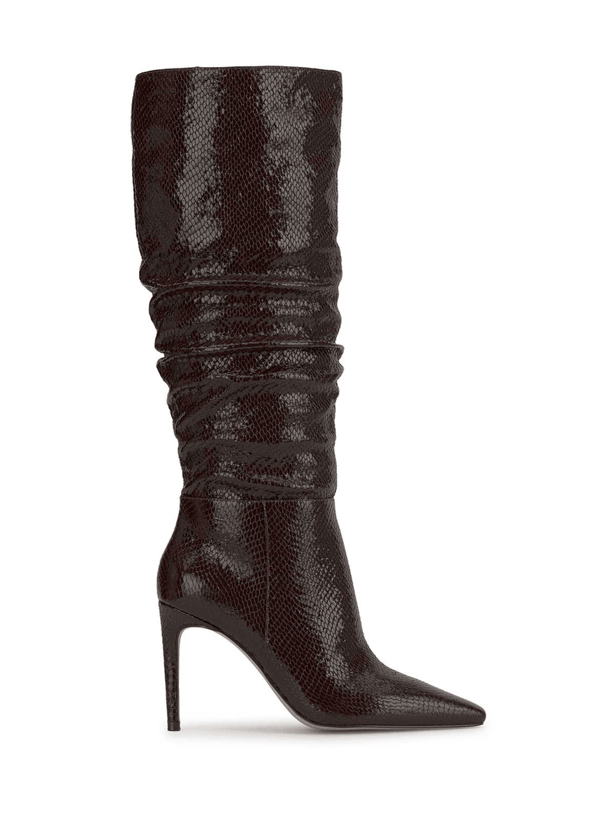 Jessica Simpson Ohena Slouch Knee Boot in Dark Truffle