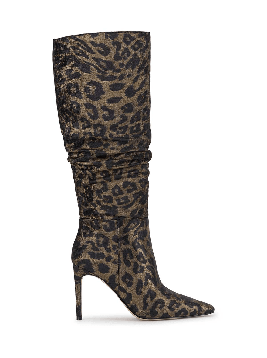 Jessica Simpson Ohena Slouch Knee Boot in Leopard Golden Leopard