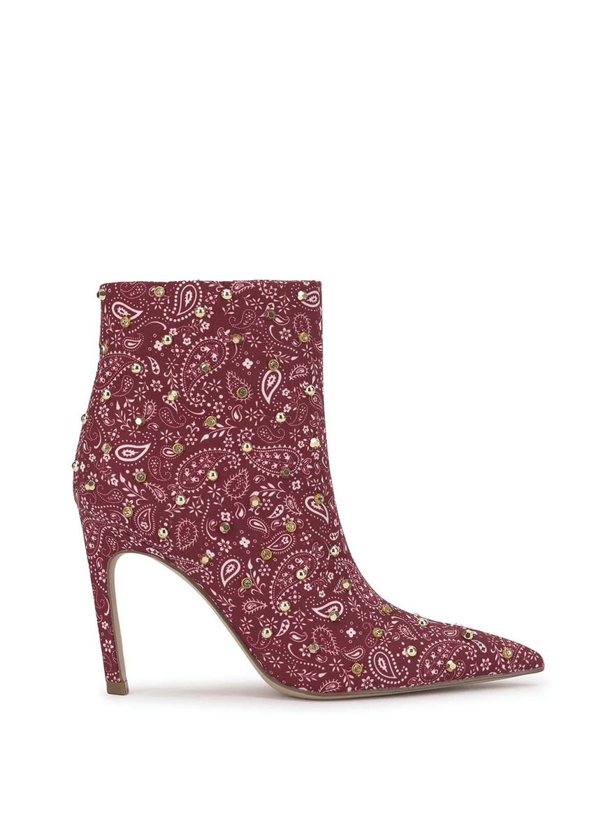 Jessica Simpson Wilonix Pointed Toe Bootie in Granada Granada Bandana