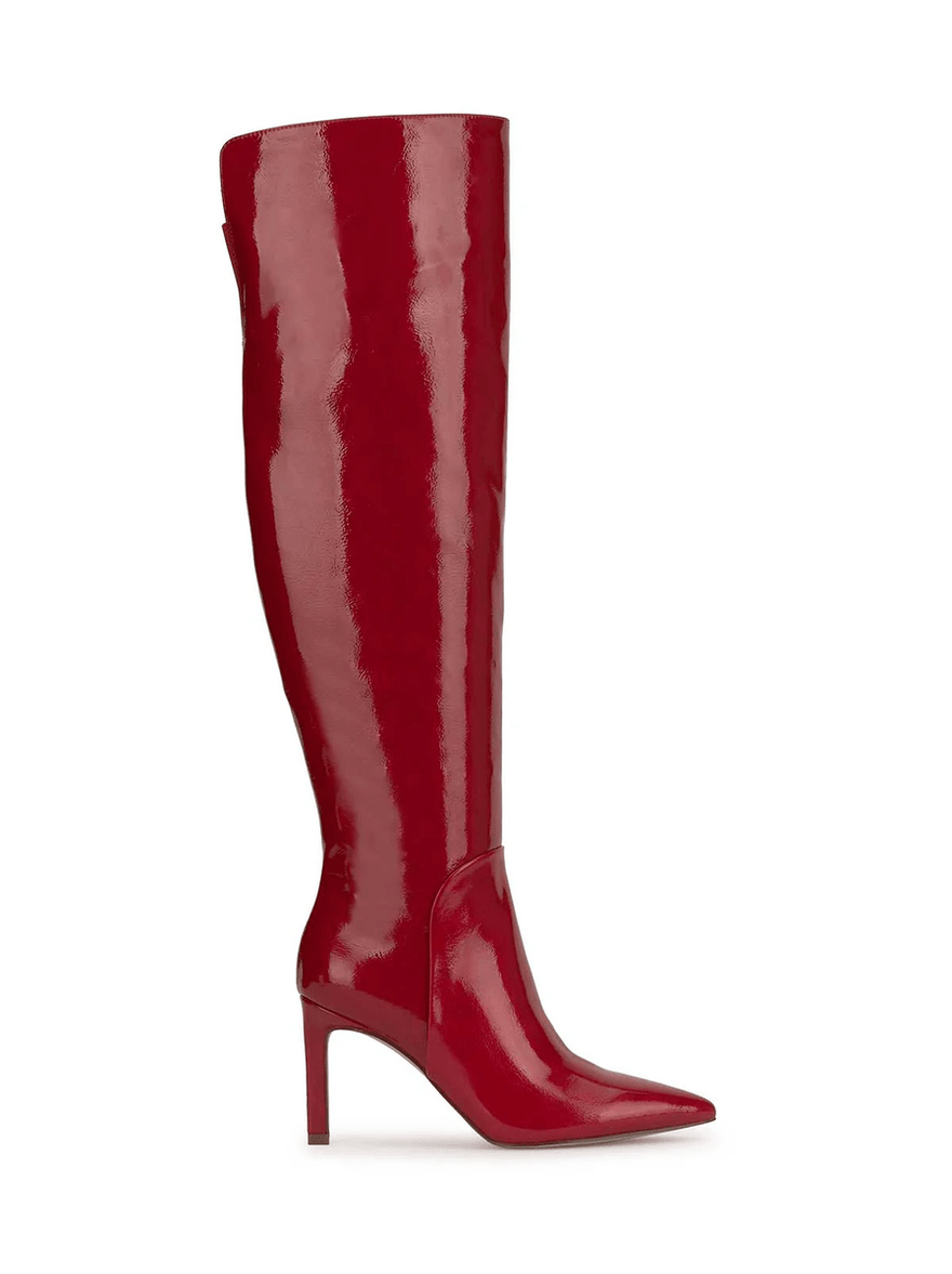 Jessica Simpson Earon Over The Knee Boot in Red Muse