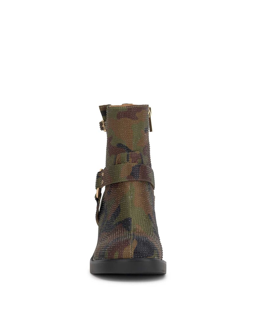 Jessica Simpson Ceridwen Moto Boot in Camo Crystal