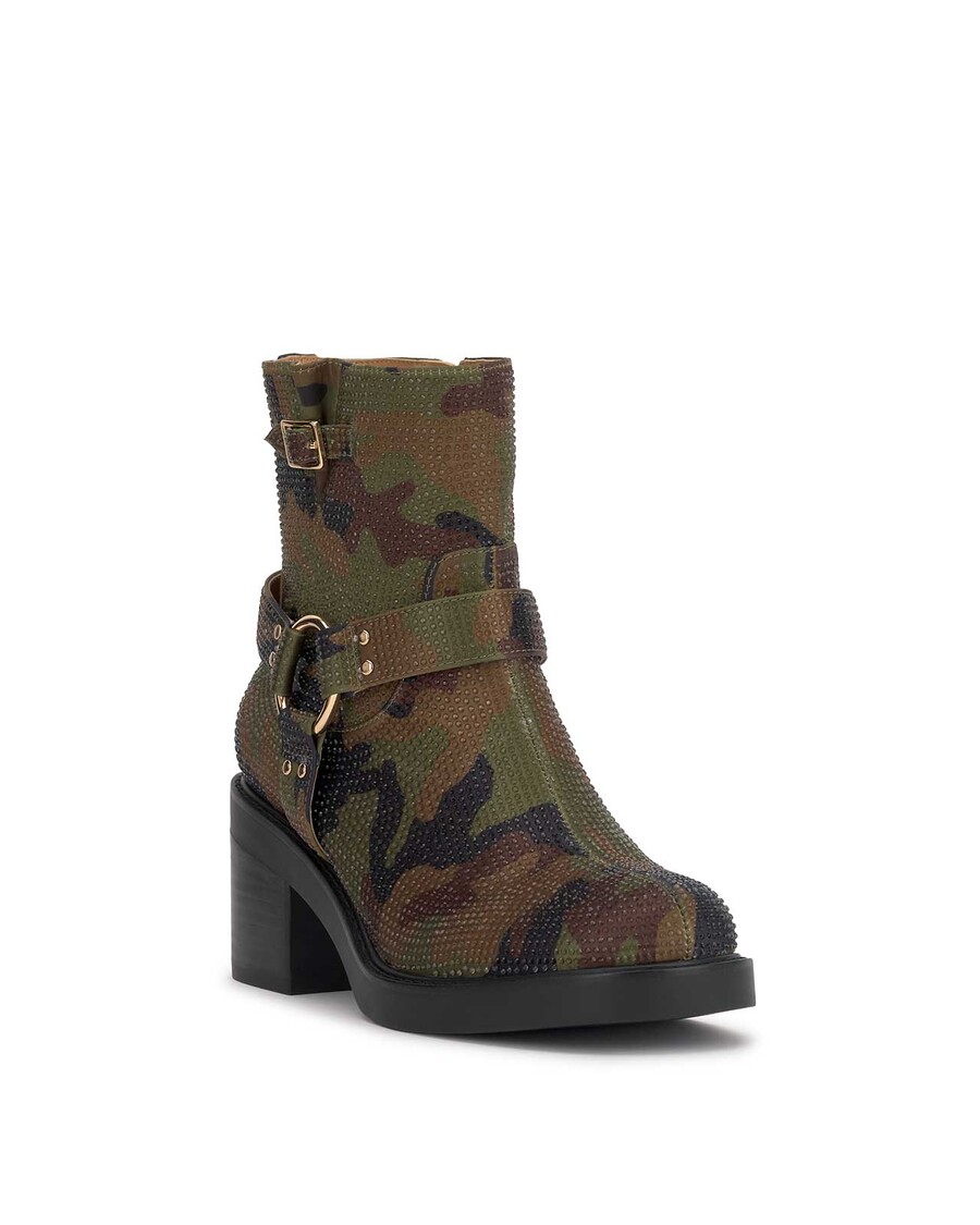 Jessica Simpson Ceridwen Moto Boot in Camo Crystal
