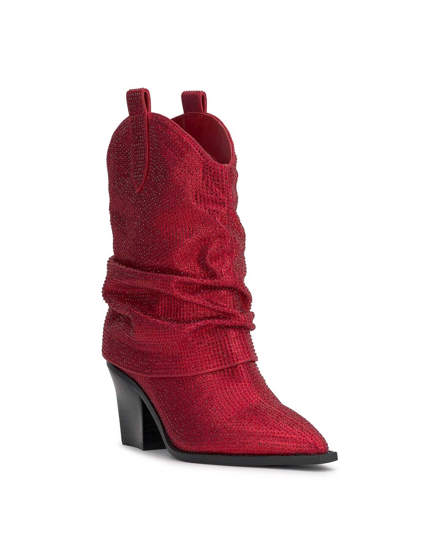 Jessica Simpson Gemorra Bootie in Red Muse