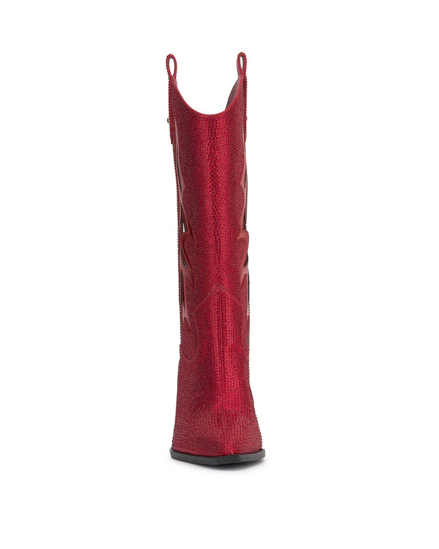 Jessica Simpson Ginika Western Boot in Red Muse