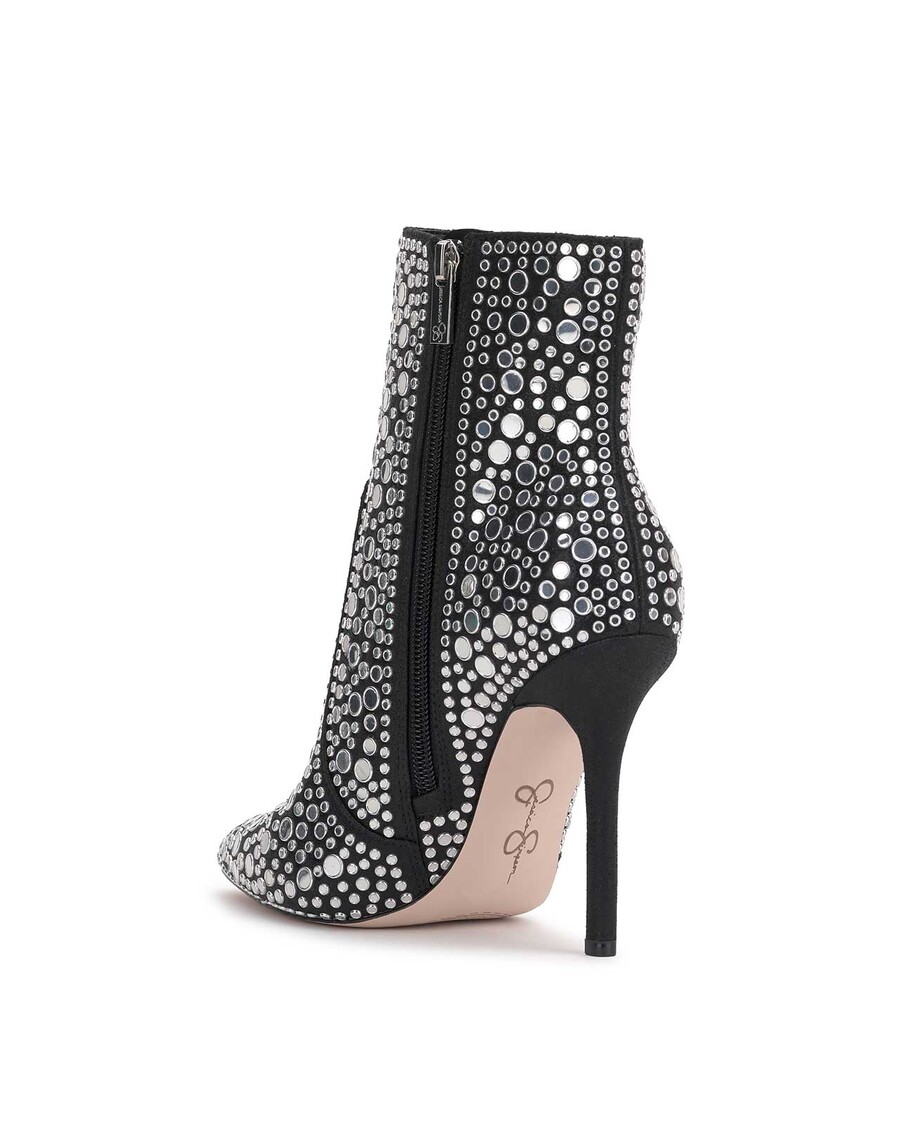 Jessica Simpson Lirya Bootie in Black Shimmer