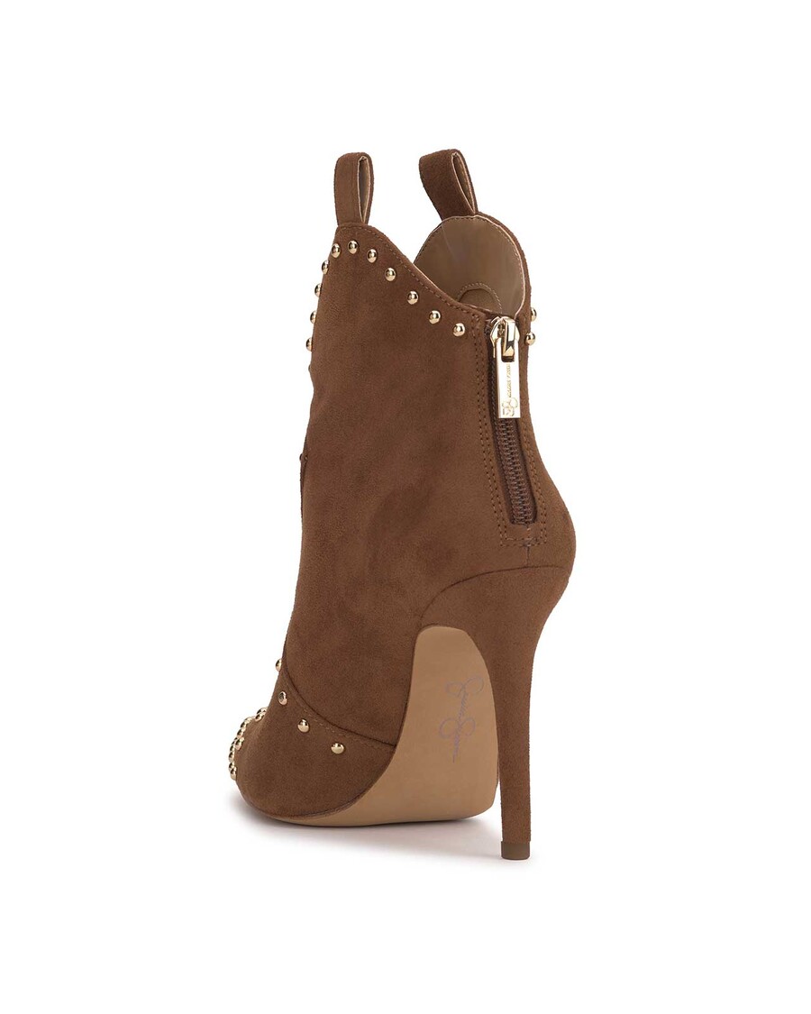 Jessica Simpson Pixillez Studded Bootie in Tobacco