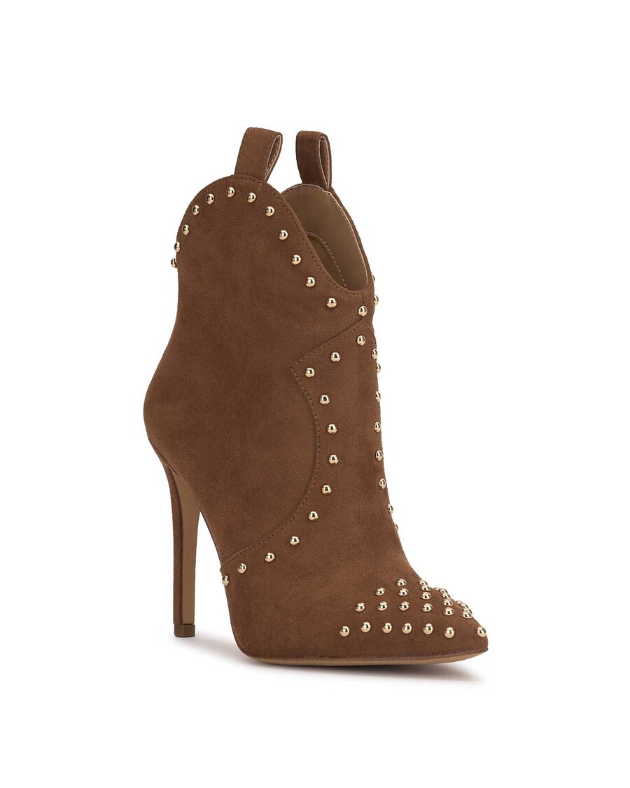 Jessica Simpson Pixillez Studded Bootie in Tobacco