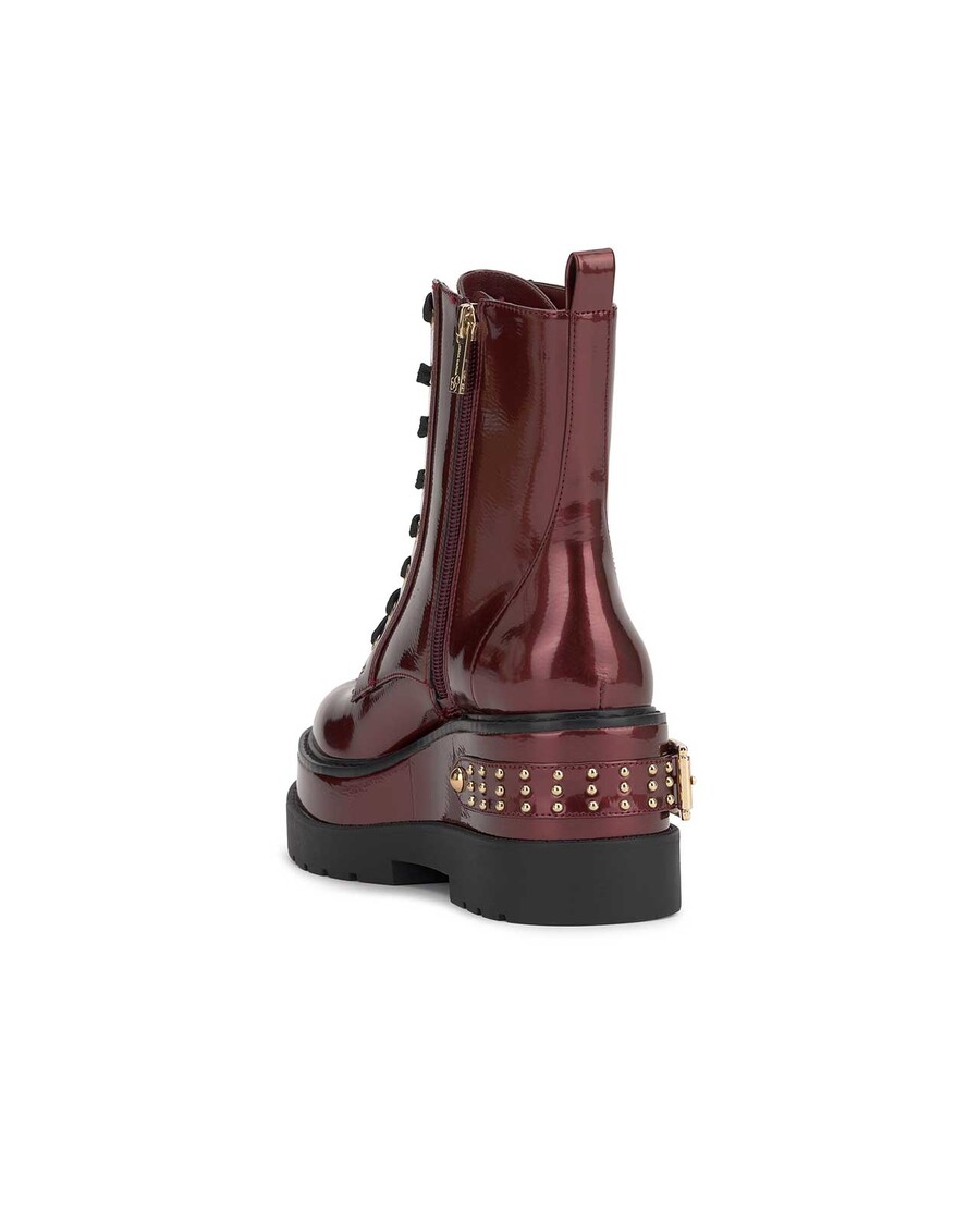 Jessica Simpson Imelda Combat Boot in Oxblood