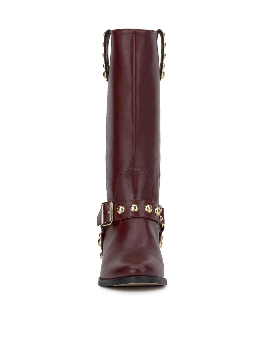 Jessica Simpson Milley Moto Boot in Dark Cherry