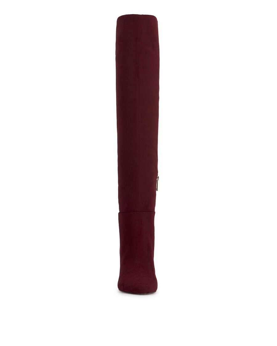 Jessica Simpson Mistia Over The Knee Boot in Dark Cherry